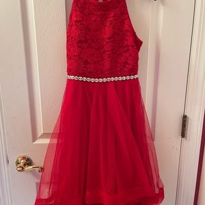 Adorable Kids Red Dress
